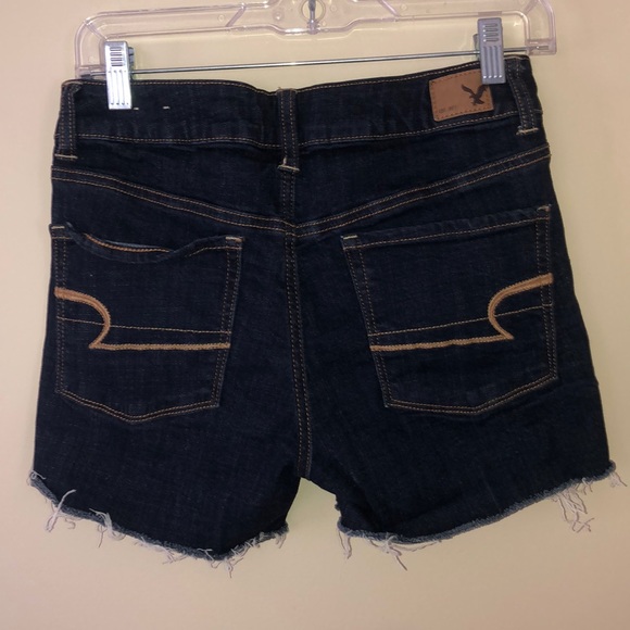 American eagle dark wash super stretch shorts - Picture 2 of 2